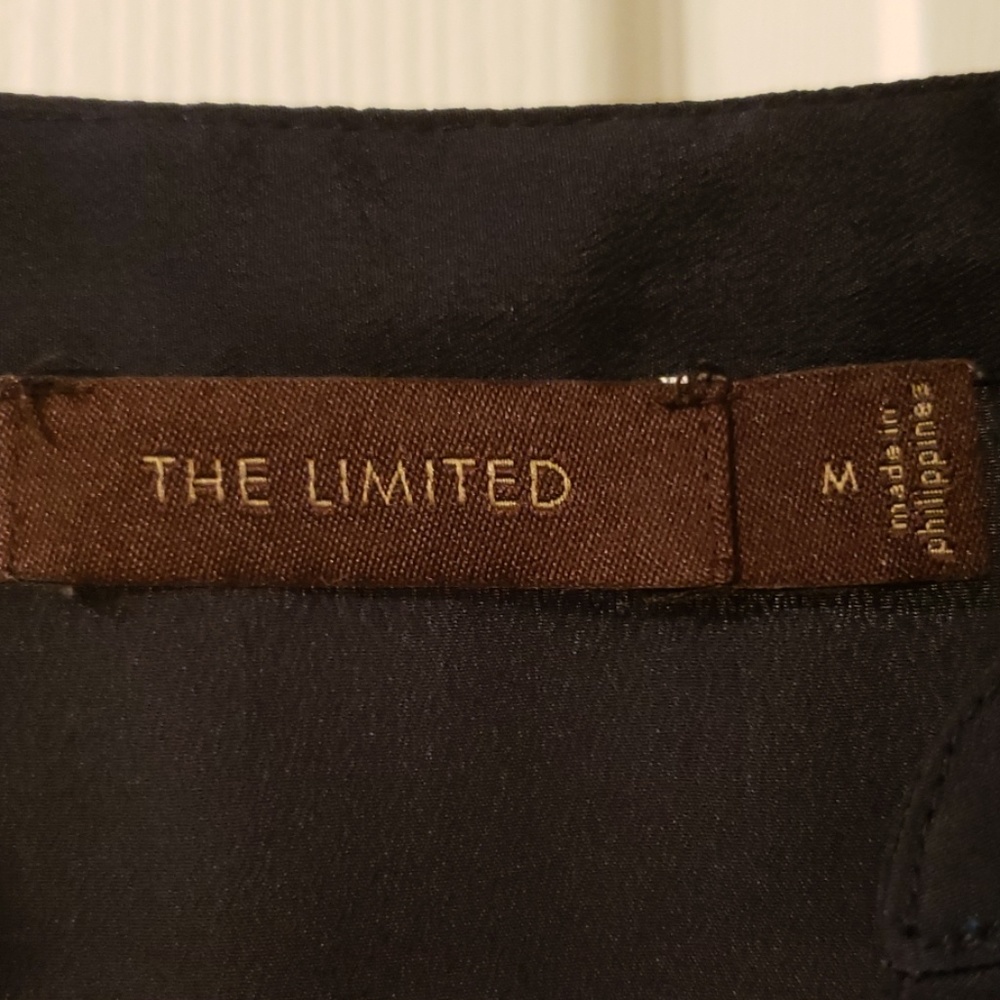 Dark Navy blue The Limited button up t-shirt - Picture 2 of 4
